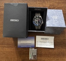 Seiko 5 Five Sports SSK003 SKX GMT Automatic Watch 100m Blue Dial SSK003K1