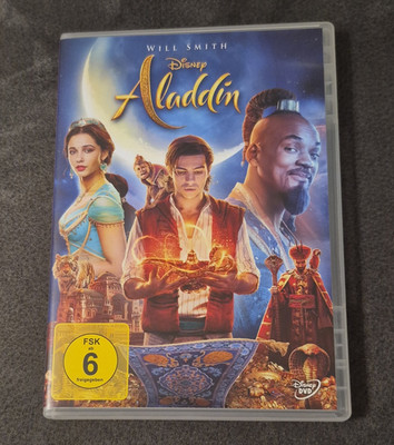 Disney Aladdin DVD, Abenteuer Familie, Will Smith, Deutsch, FSK 6