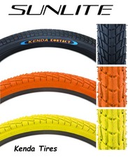 Tire Sunlite Kenda KONTACT 20x1.95 Park/Street BMX Yellow/Black/Orange K841 WIRE