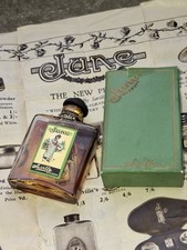 Saville JUNE 30er Jahre Parfum superrar, UK, Korkstopper mit Box + Beipackzettel