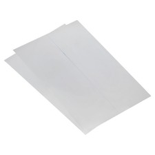 2 Pack 12" Polarized Film Sheets Adhesive Polarizer 25.6x17.3cm/10.1x6.8"
