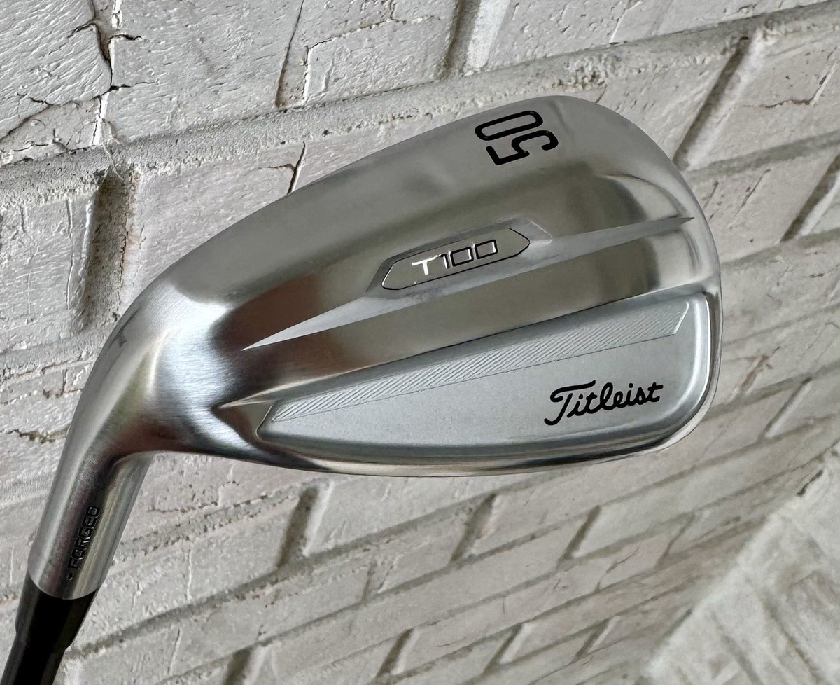Titleist T100 50° ウェッジ Titleist T100 Forged 50 Degree Wedge / Stiff – BKBigGolf