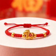 2026 Horse Year Red Lucky Bracelet For Women Style Horse Beaded Bracelets