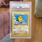 2001 Black Star League, #28 Surfing Pikachu - PSA 9 MINT - Vintage WOTC