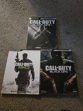 3 Call Of Duty Strategy guides Blacks Ops Modren Warfare Cod