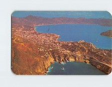 Postal Vista Aérea de La Quebrada Acapulco Guerrero México