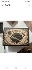 Wireless Tattoo Kit Complete Rotary Pen Machine 1200mAh Power Adjustable Stroke