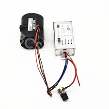 1 Car Auto Electric Double Fan Turbocharger Intake Fans With Controller Turbo