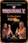 Wrestle Mania V Movie Poster Vintage Tin Metal Signs Home Décor 8x12