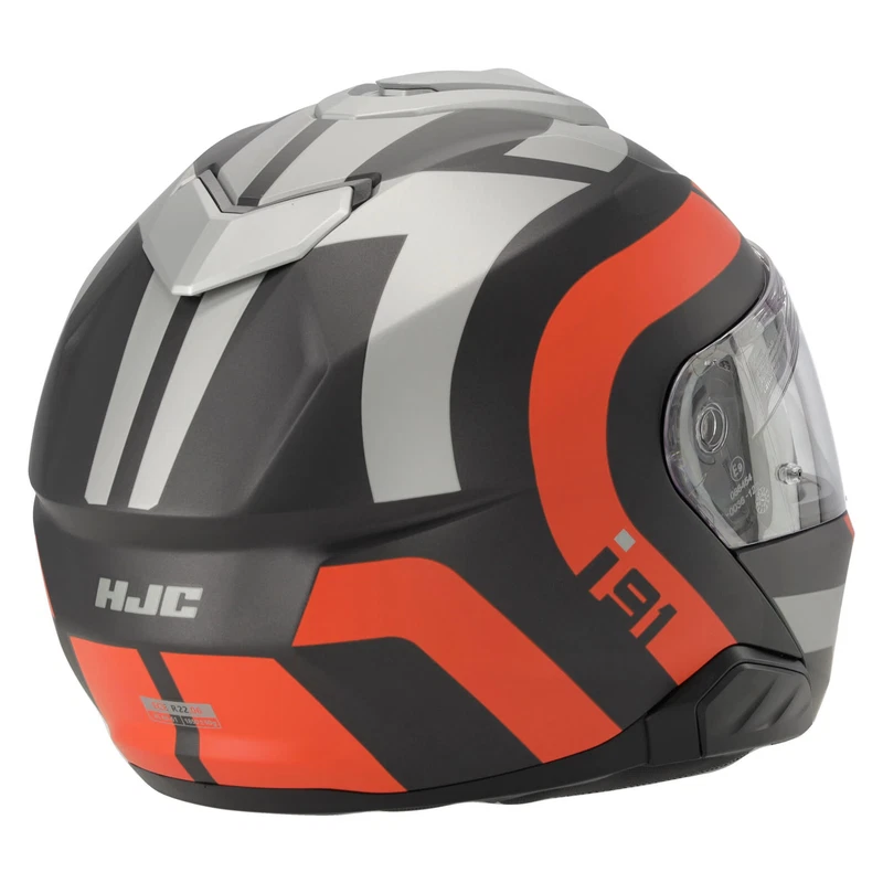HJC i91 Arven MC6HSF Orange, photo 8 of 9