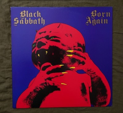 Black Sabbath Born Again LP Vinyl 1983 Japan Edition Ian Gillan Tony Iommi