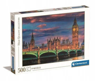 Clementoni Puzzle 500 London Parlament 35112 High Quality Collection