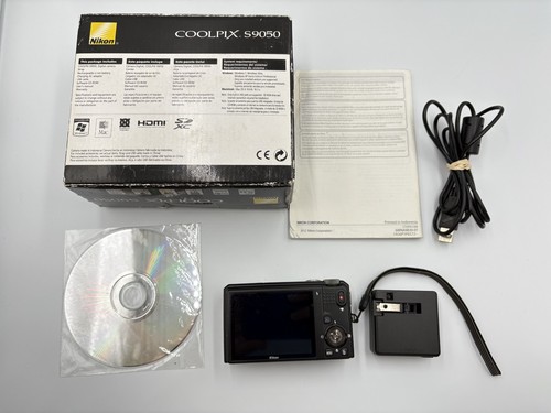 Nikon COOLPIX S9050 12.1 MP Digital Camera 15.5x Optical Zoom - TESTED - Picture 2 of 10