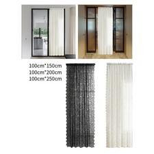 Lace Curtain Drop Net Curtai Breathable Elegant Elegant 1 Panel Window Voile