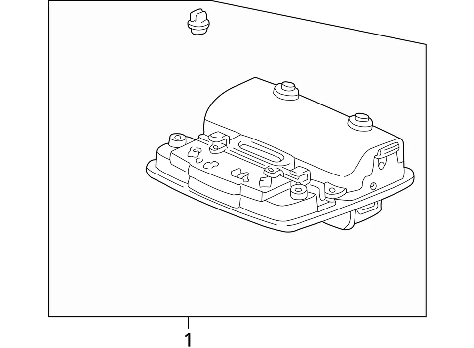 Luz domo interior consola techo techo techo techo Honda Accord 1998-2002 PYCXB Foto 4 de 4
