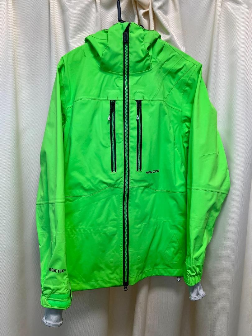 VOLCOM ボルコム GORE-TEX Jacket (GPT/RECCO) Volcom Gore-Tex Jacket Green Recco Size S | eBay