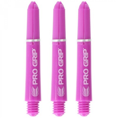 TARGET PRO GRIP LILA, Short 34mm, 3 STÜCK
