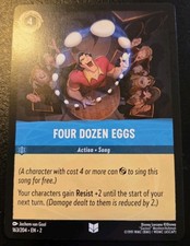 Four Dozen Eggs 163/204 Uncommon Rise Of The Floodborn Disney Lorcana TCG