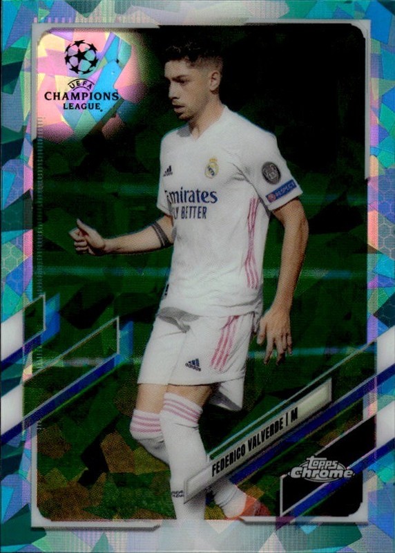 2020 Topps Chrome UEFA Champions League Sapphire Federico Valverde /150 b11F