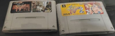 Final Fight and Final Fight 2 Super Famicom Set