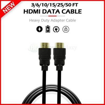 Premium HDMI Cable HDMI 2.1 2.0 Cord 8K 4K Ultra HD 3D High Speed Ethernet LOT