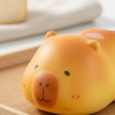 2 Stück Stress-Squishy langsam zurückspringend Käse-Squishy stressabbauend
