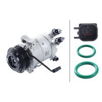 Klimakompressor 12 V Ø 108 Mm Hella Thermo-Expertise Passend FüR U.A. Ford Focus