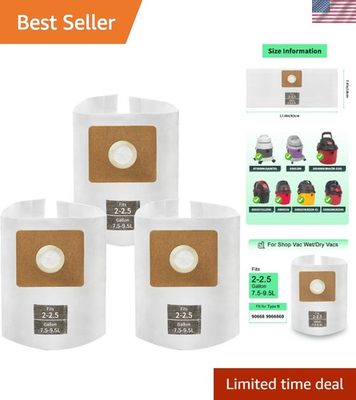 #ad #ad 3 PCS Preferential Set 2 2.5 Gallon Vac Bags Type B 90668 9066800 9066833 A... $15.99