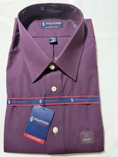 Men's Button Down Dress Shirt- Dk Purple