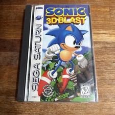 Sonic 3D Blast (Sega Saturn, 1996) CIB Tested
