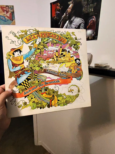 Let's Pretend Jack & The Beanstalk Faithful John Vinyl Record 1970 Funky Formats - Video 1 of 1