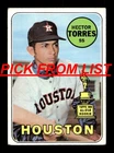 1969 Topps Baseball 294-599 VG-EX Pick From List All PICTURED jj2