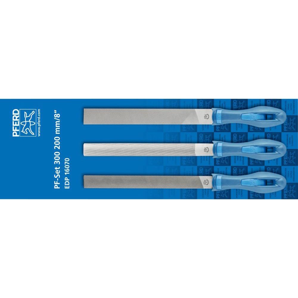 PFERD File set 200mm Ergonomic Handle protective box