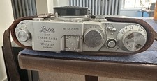 Leica DRP Ernst Leitz GmbH Wetzlar Film Camera 667771 w Leitz Elmar 1:35 Lense