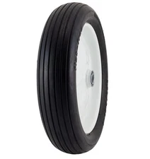 Marathon 3.50/2.508 Flat Free Replacement Wheelbarrow Tire on Wheel