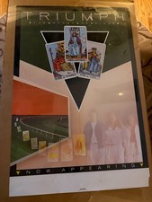 Triumph The Sport of Kings Record Store Promo Appearance Poster SUPER RARE