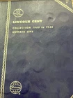 Lincoln Wheat Cent Collection 1909–1940 Whitman #9004 Vintage Album Partial Set