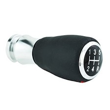 5 Speed Shifter Knob Light PU Leather Gear Lever Handle Car Transmission Shift