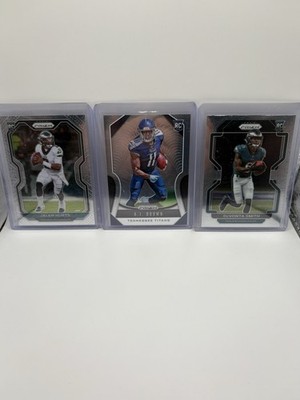 2020 Panini Prizm - Rookie Jalen Hurts #343 (RC)+ AJ Brown & D.Smith Prizm Rc