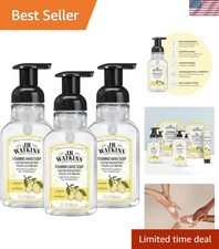 Refreshingly Clean Lemon Foaming Soap - 9 oz Bottles, Hydrating  All Skin Types