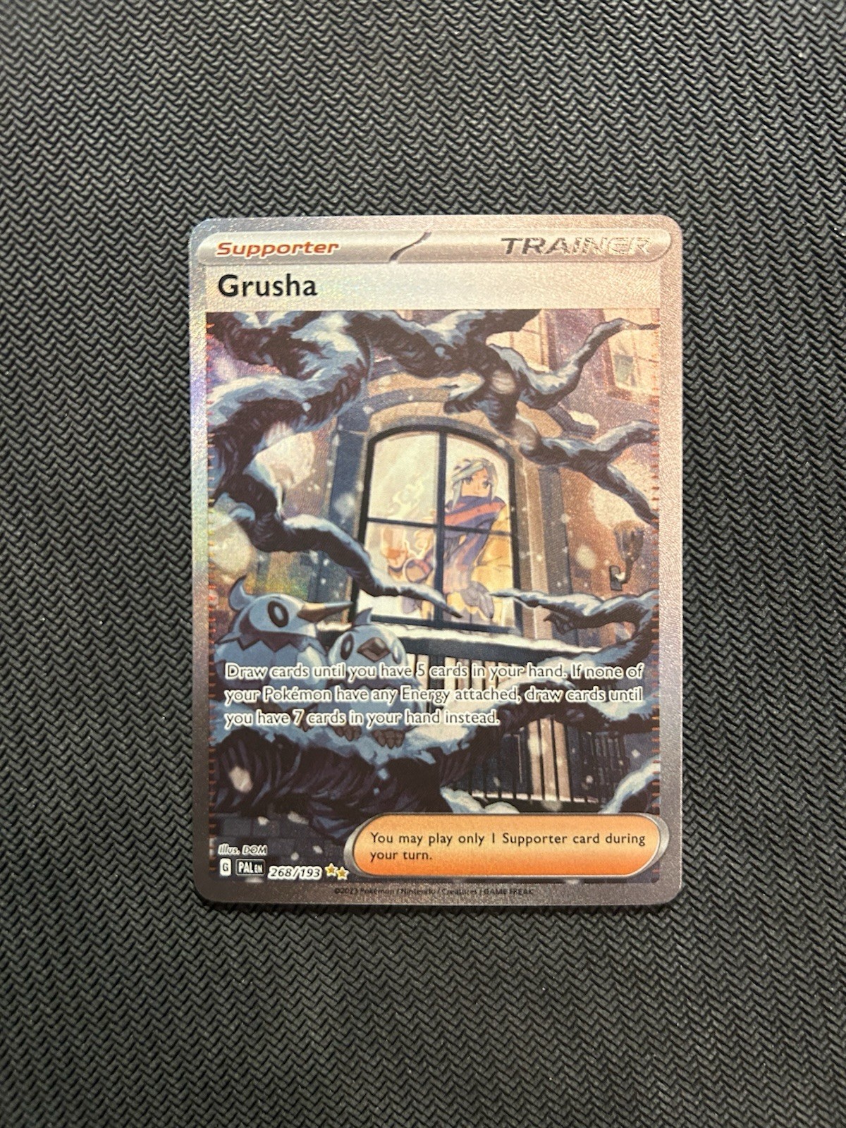 Pokemon TCG Grusha 268/193! NM Condition! See Description!