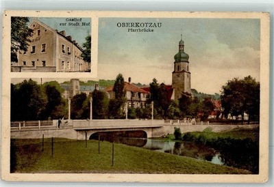 13497770 - 8679 Oberkotzau Pfarrbruecke Gasthaus zur Stadt Hof Hof LKR