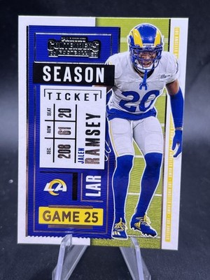 2020 Panini Contenders #54 Jalen Ramsey Los Angeles Rams