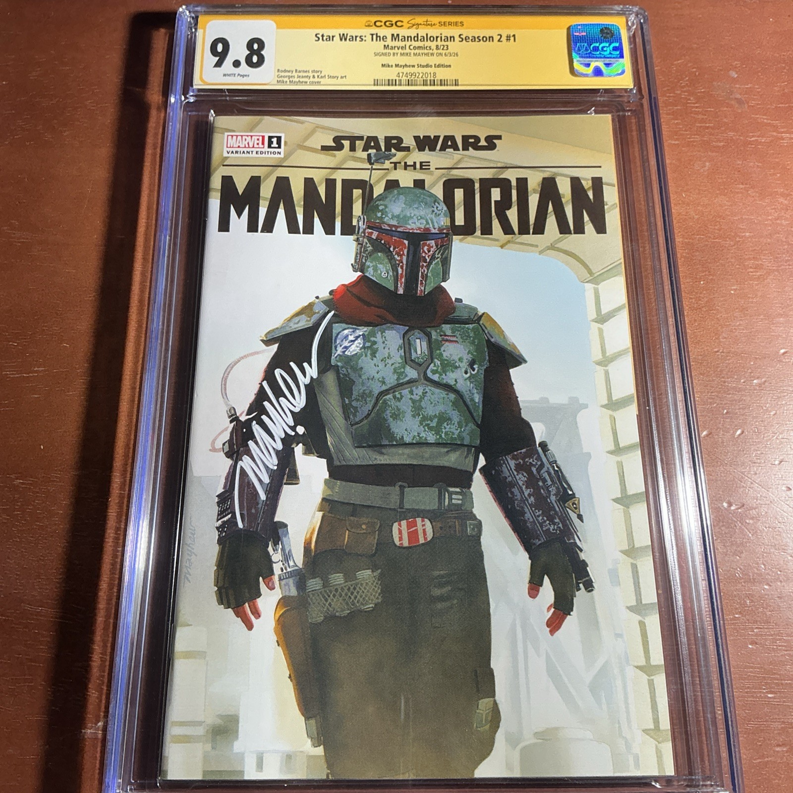 Star Wars: The Mandalorian #1 (Yu Variant) Value - GoCollect