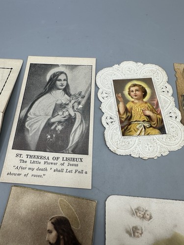 Folleto de oración efímero religioso cristiano vintage folleto católico lote - Imagen 3 de 8