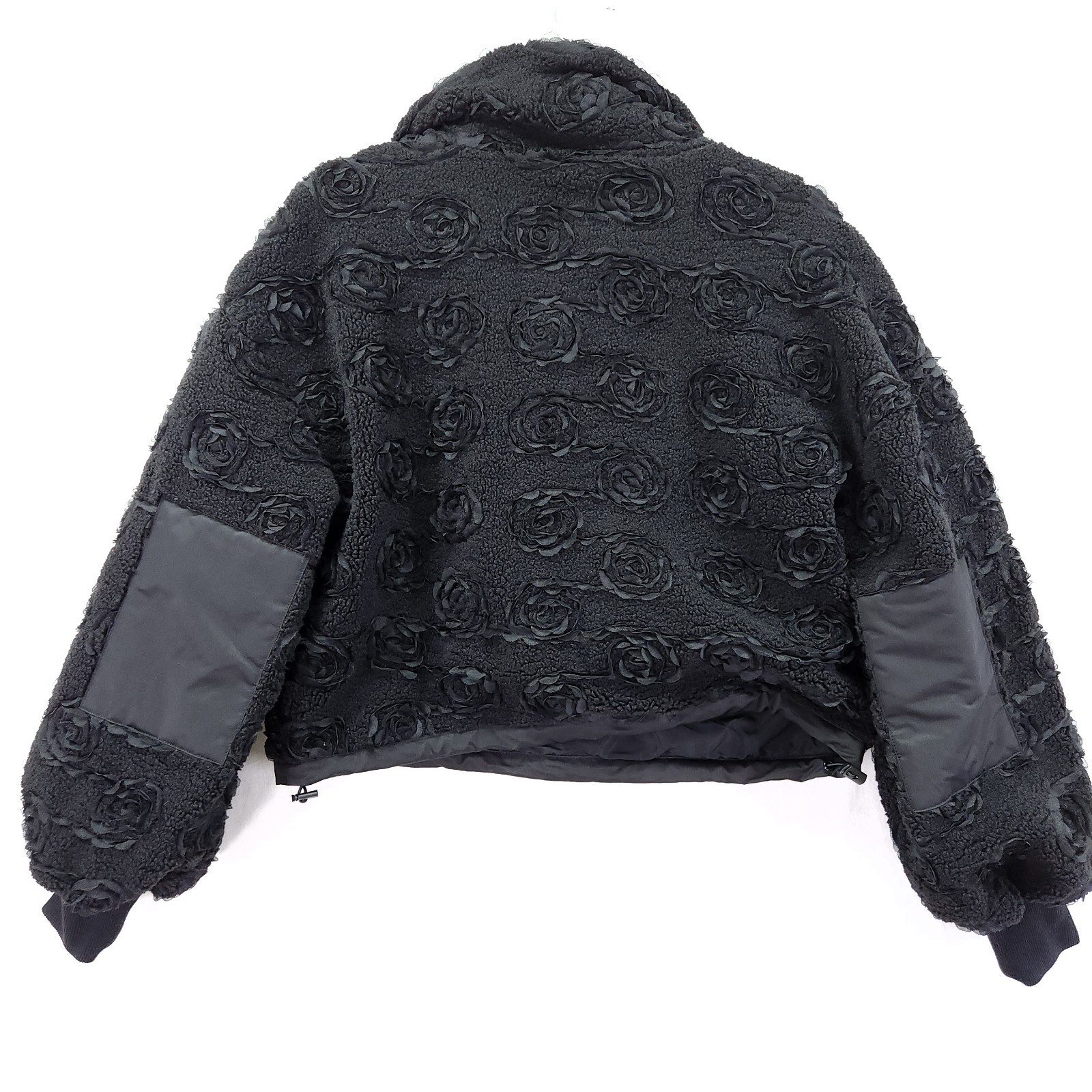 Sofie the Label Black Rose Jacket Small Half Zip … - image 2