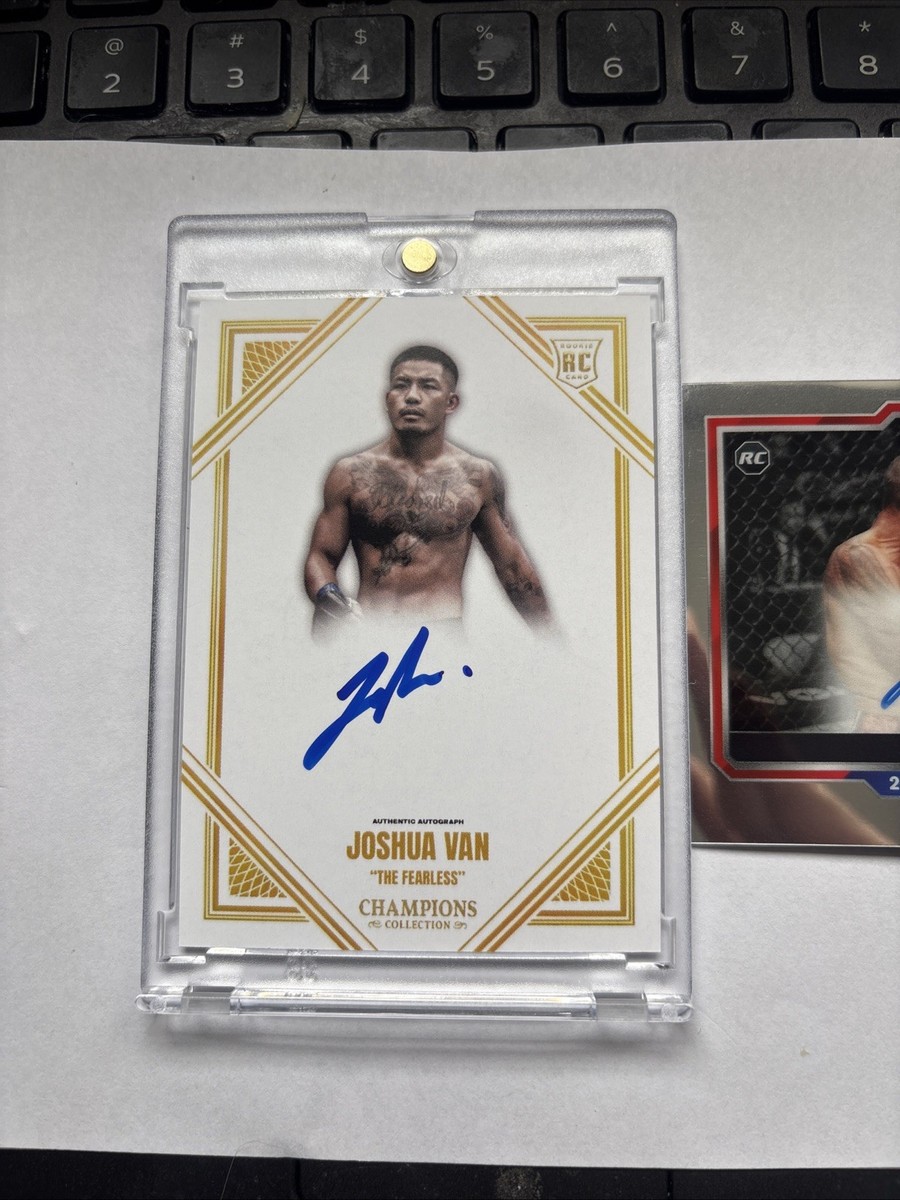 2025 Topps Chrome UFC - Chrome Rookie Autographs Joshua Van #CRA