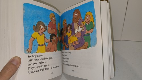 The Beginner's Bible: Timeless Children's Stories - hardcover Karyn Henley 1989 - Picture 14 of 16