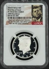 2020-S KENNEDY SILVER HALF DOLLAR FIRST DAY OF ISSUE NGC PF70 ULTRA CAMEO 03EF26