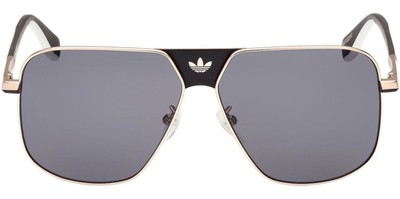 Adidas OR0091 32A Black Aviator Metal Sunglasses Frame 60-12-145
